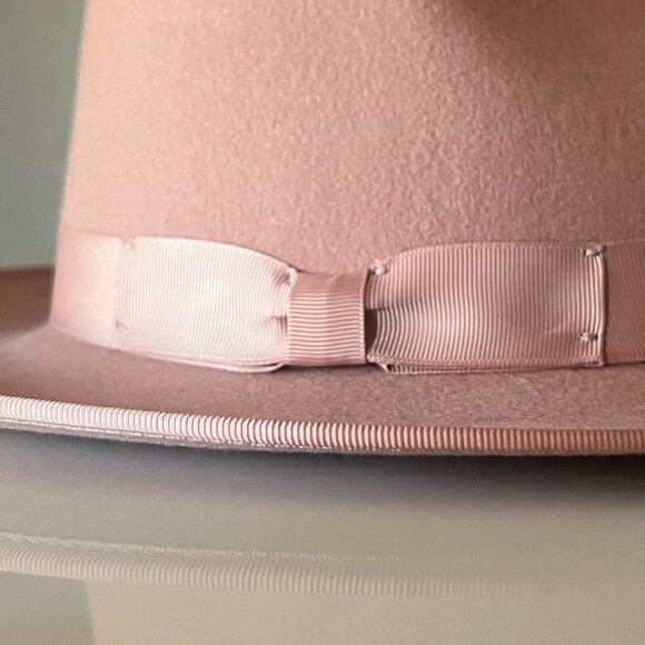 Gigi Pip Monoroe Rancher Hat Dusty Pink - S/M - NWOT main image 4